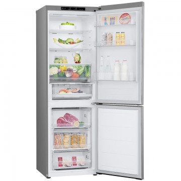 LG GBV3100DPY Ψυγειοκαταψύκτης Total NoFrost Υ186xΠ59.5xΒ67.5εκ. Inox